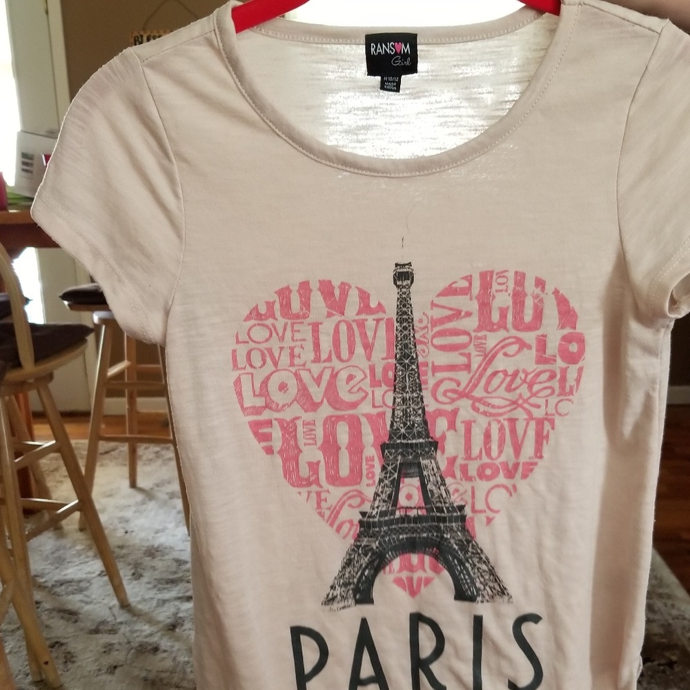 Girls shirt size 10/12